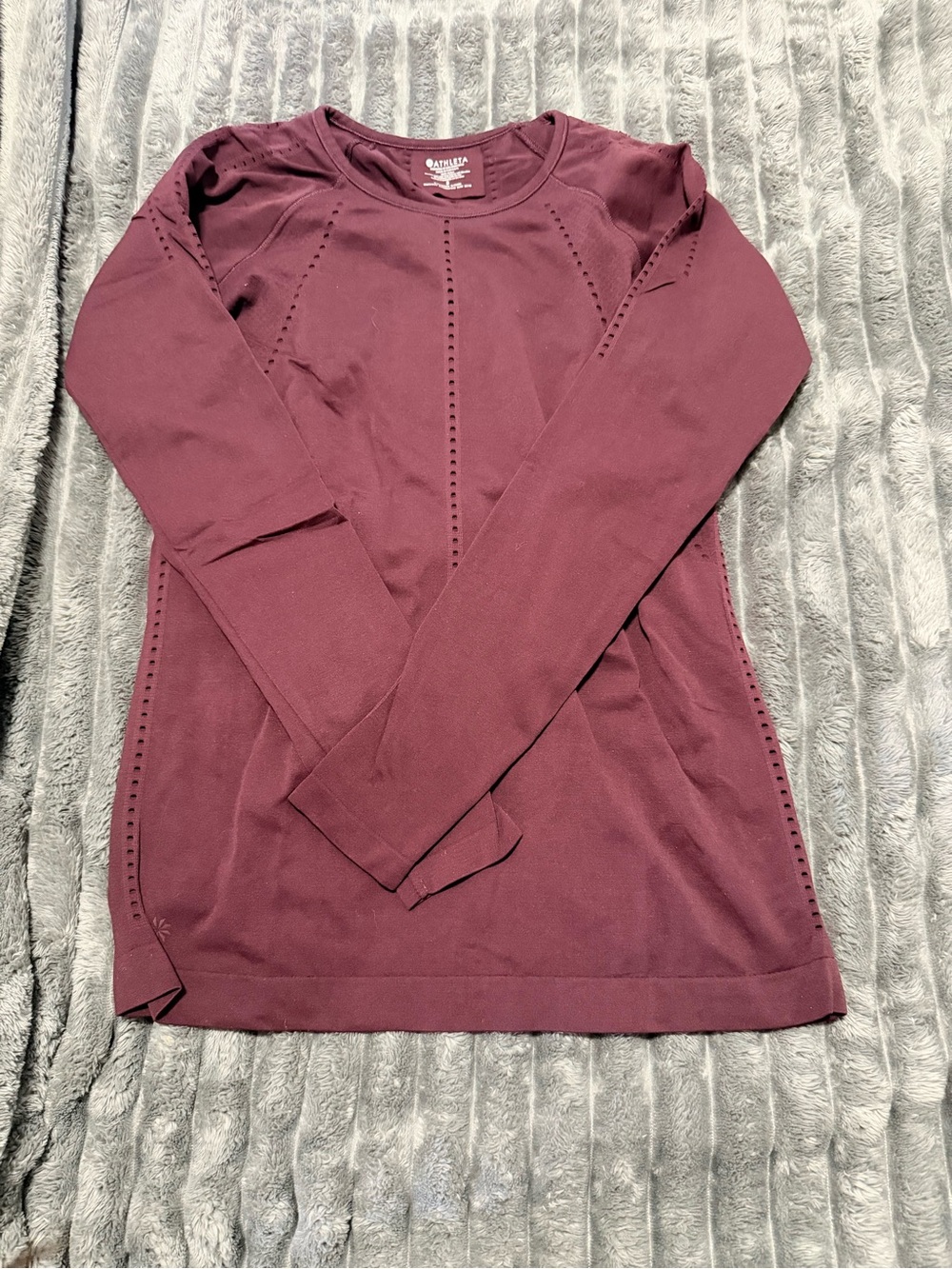 Athleta Women's Long Sleeve Seam Detail Shirt
